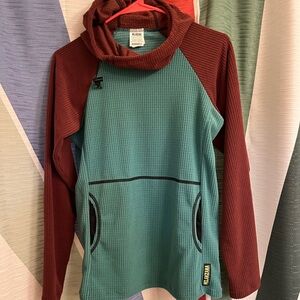 Women’s Melanzana Grid Fleece Pullover